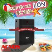 Loa kéo Acnos KB51 Bass 5 tấc, công suốt 800W