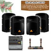 Dàn âm thanh CS9119 cho quán cafe acoustic dưới 100m2