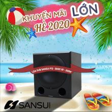 Loa Sub Sansui F12: Sub Điện Bass 30, CS 500W Cực VIP
