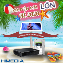 Combo Q10 Pro 4TB kèm màn 22 inch cường lực