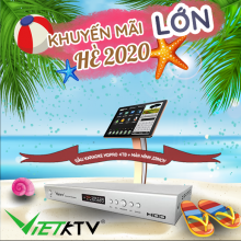 Đầu Karaoke Việt KTV HDPro 4TB + Màn hình cảm ứng 22inch