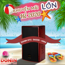 Loa Full DONBN DF12 - bass 30cm, CS 400W Tép Kèn