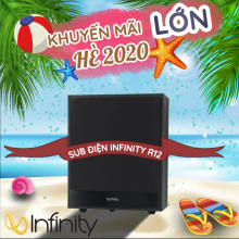 Sub điện Infinity R12- nhập khẩu, bảo hành chính hãng. Thương hiệu Mỹ