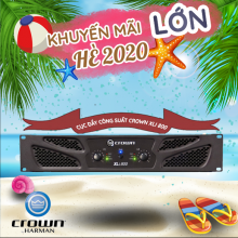 Cục đẩy công suất Crown XLi 800 nhập chính hãng
