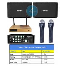 Dàn karaoke gia đình Family 20-01, cho âm thanh tràn ngập căn phòng