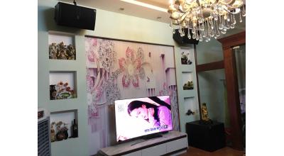 Lắp bộ karaoke gia đình cho chú Mạnh ở Tôn Đức Thắng