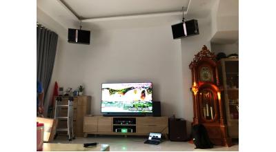 Dàn karaoke giao và lắp đặt tại nhà anh Tùng - Bình Dương