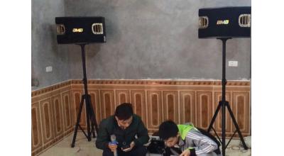 Lắp đặt bộ Karaoke gia đình VIP cho anh Hiệp ở Bắc Ninh