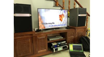 Bộ dàn karaoke chính hãng JBL cho gia đình anh Tân ở Bình Dương