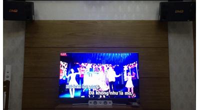 Lắp đặt bộ dàn karaoke cho gia đình anh Thắng ở Nguyên Hồng, Đống Đa, Hà Nội