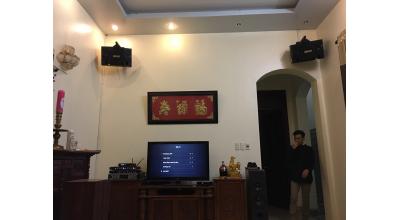Bộ dàn karaoke cho anh Lĩnh ở Hoài Đức- Hà Nội