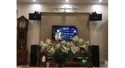 Bộ dàn Karaoke gia đình cho chị Vân ở Lạc Long Quân, Tây Hồ, Hà Nội