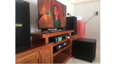 Dàn karaoke với loa Full DonBN chính hãng của chú Nam Đồng Nai