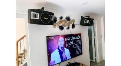 LẮP DÀN KARAOKE CHÍNH HÃNG CHO ANH AN PHÚ NHUẬN