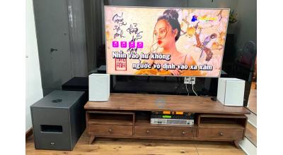 LẮP DÀN KARAOKE CỦA ĐỨC TRÁNH COVID19 CHO CHỊ LAN QUẬN 4, HCM