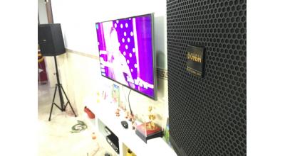 Phòng karaoke gia đình chuyên nghiệp của anh Duy Hóc Môn