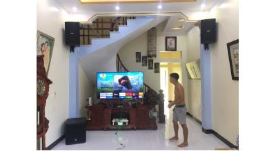 Topsound cung cấp và lắp đặt dàn karaoke cho anh Mạnh ở Phú Xuyên