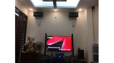 Bộ dàn karaoke gia đình cao cấp cho anh Tuấn ở Cầu Giấy, Hà Nội