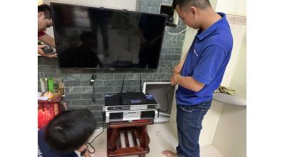 Lắp đặt dàn combo karaoke gia đình JBL tại Long An