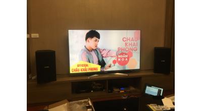 Bộ dàn karaoke gia đình cao cấp cho anh Trung ở Hào Nam, Đống Đa