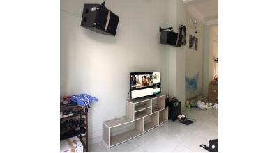 Lắp đặt trọn bộ JBL Ki512 cho anh Quân ở Nhà Bè