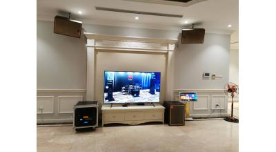 Lắp đặt bộ dàn karaoke chính hãng KODA cho chú Tưởng- Hà Đông