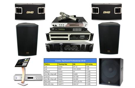 Bộ dàn karaoke kinh doanh cao cấp TOPSOUND Professional 30-02