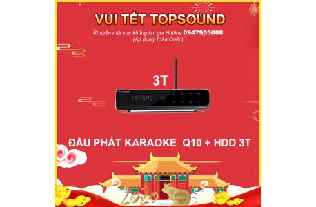 Đầu karaoke Himedia Q10 Pro + HDD 3TB Giá Rẻ