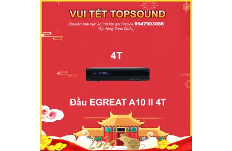 Đầu phát karaoke thông minh Egreat A10 II kèm ổ 4Tb