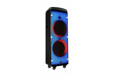 LOA DI ĐỘNG KODA PARTY BOX 2120 CÔNG SUẤT LỚN, BASS 30 ĐÔI, LED ĐỔI MÀU NHẠC