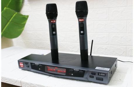 Micro không dây cao cấp BBS U6500- Sản phẩm đẳng cấp cho dàn karaoke