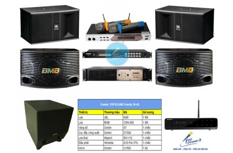 Dàn Karaoke Gia đình phù hợp phòng 30m2 giá cực tốt