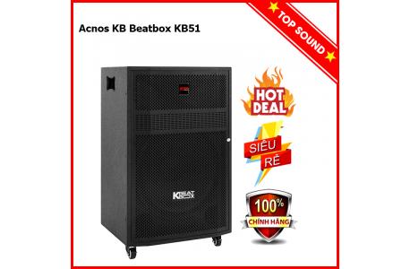 Loa kéo Acnos KB51 Bass 5 tấc, công suốt 800W