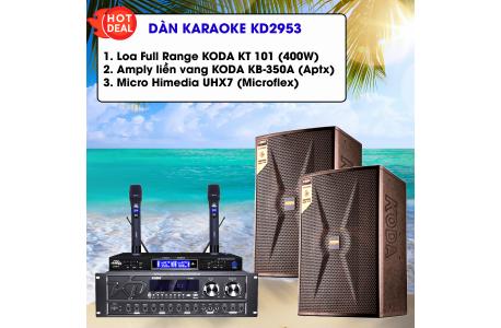 Dàn Karaoke Gia Đình Khuyến mãi Hè KD2953