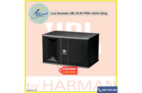 Loa Karaoke JBL Ki81-PAK - CS 200W, Bass 25cm - Chính Hãng Giá Rẻ