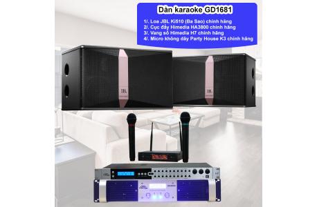 Dàn karaoke gia đình GD1681 chính hãng