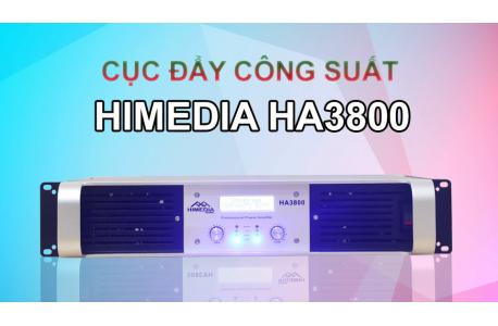 Cục đẩy công suất 2 kênh Himedia HA3800 chính hãng - 380W/ Kênh