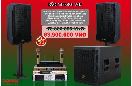 Dàn karaoke gia đình chính hãng TFD-01 VIP