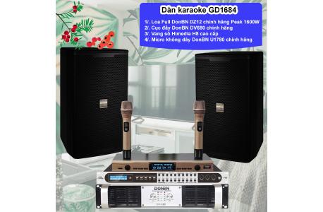 Dàn karaoke gia đình GD1684 chính hãng uy lực