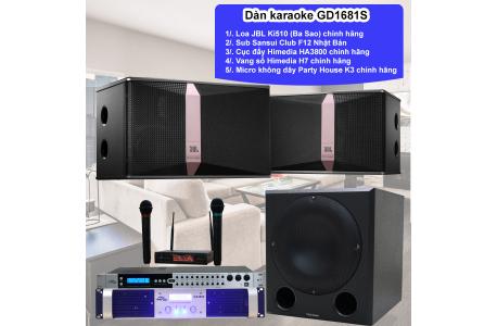 Dàn karaoke gia đình GD1681S chính hãng (kèm Sub Trầm)