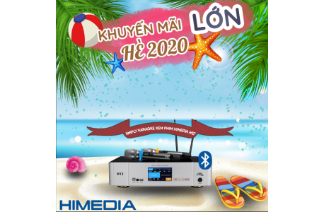 Amply Karaoke xem phim Himedia H12 cao cấp (Bluetooth 4.2)