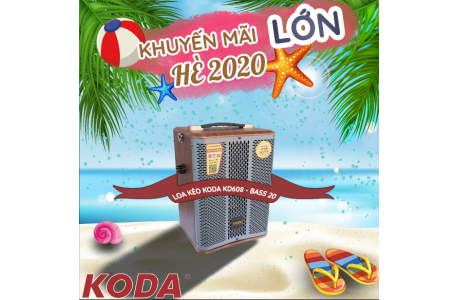 Loa Kéo KODA KD608 Bass 20 chính hãng (Bản Quốc Tế)