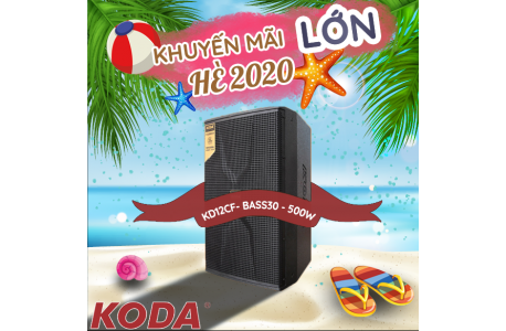 Loa Karaoke KODA KD12CF Bass 30, 500W