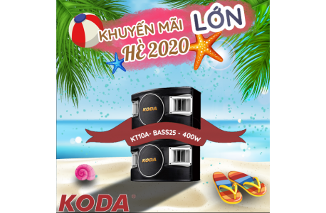 Loa KODA KT10A Bass 25, 400W