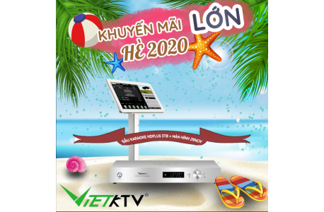 Bộ Đầu chọn bài HD Plus 3T  + màn cảm ứng 22inch Việt KTV