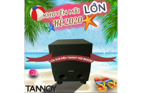 Loa Sub điện Tannoy M20: Sub bass 30, giá rẻ