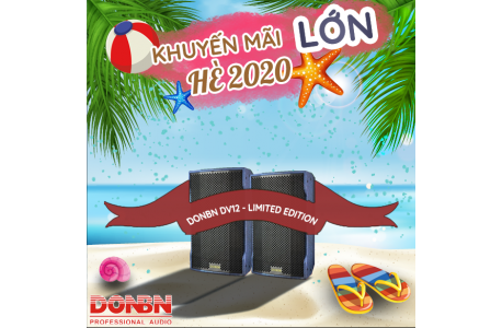 Loa Full Karaoke DonBN DV12 cao cấp phiên bản Limited