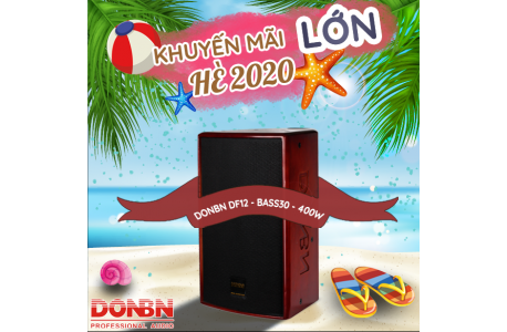 Loa Full DONBN DF12 - bass 30cm, CS 400W Tép Kèn