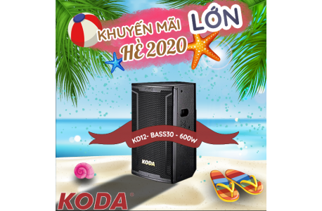 Loa Full KODA KD12 Bass 30, 600W