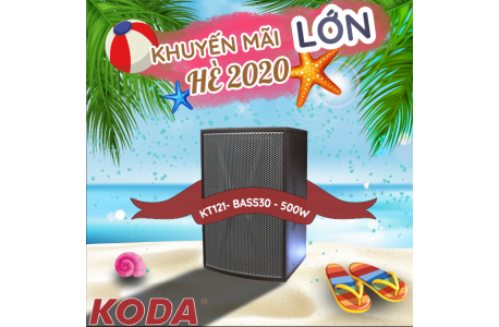 Loa Full Koda KT121 Bass 30, CS 500W mạnh mẽ